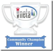 INETA Community Champion Awardee